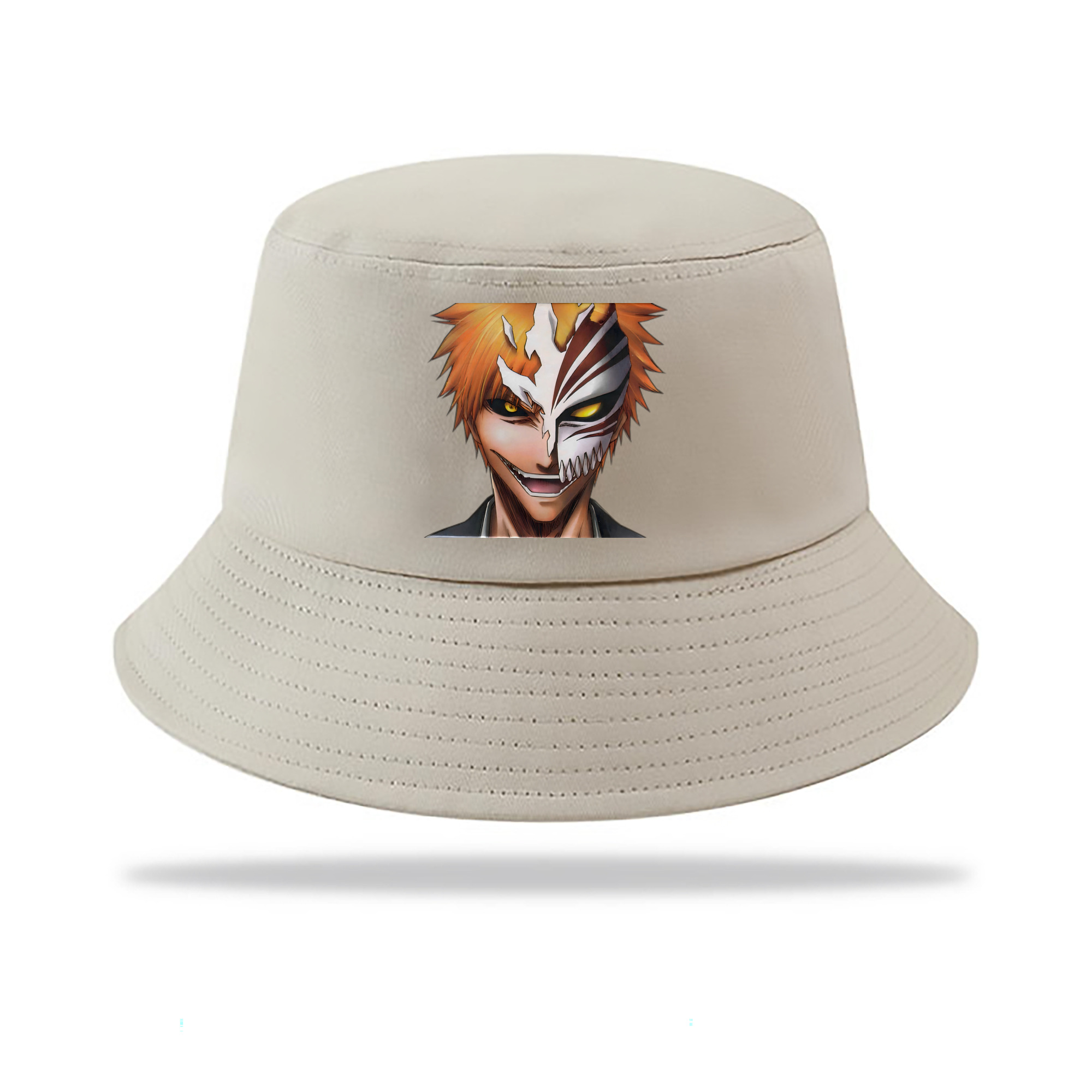 （画像用） ブリーチ 黒崎一護（くろさき いちご）BLEACH Kurosaki Ichigo アウトドア日除けバケットハット